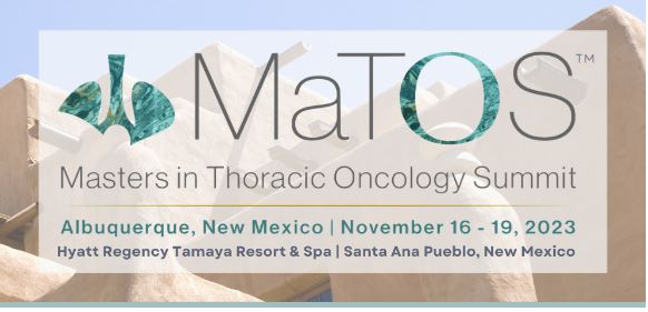 2023 Masters in Thoracic Oncology Summit! save the date! @medical_cons honored to be co-chair with @JhanelleGray @EdgardoSantosMD @ReckampK and more than 40 thoracic experts #LCSM #lungcancer @OLACANCER1 @FLASCO_ORG