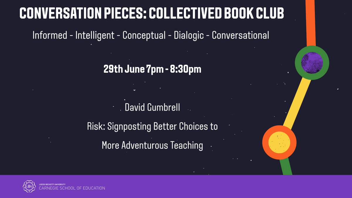 📷CollectivED Book Club 📷Find out more and register for the next event here: ow.ly/FGjE50MVj1f @RachelBostwick1 @DrRLofthouse and @Auribins give a snapshot of what to expect here: vimeo.com/818723244/0226…