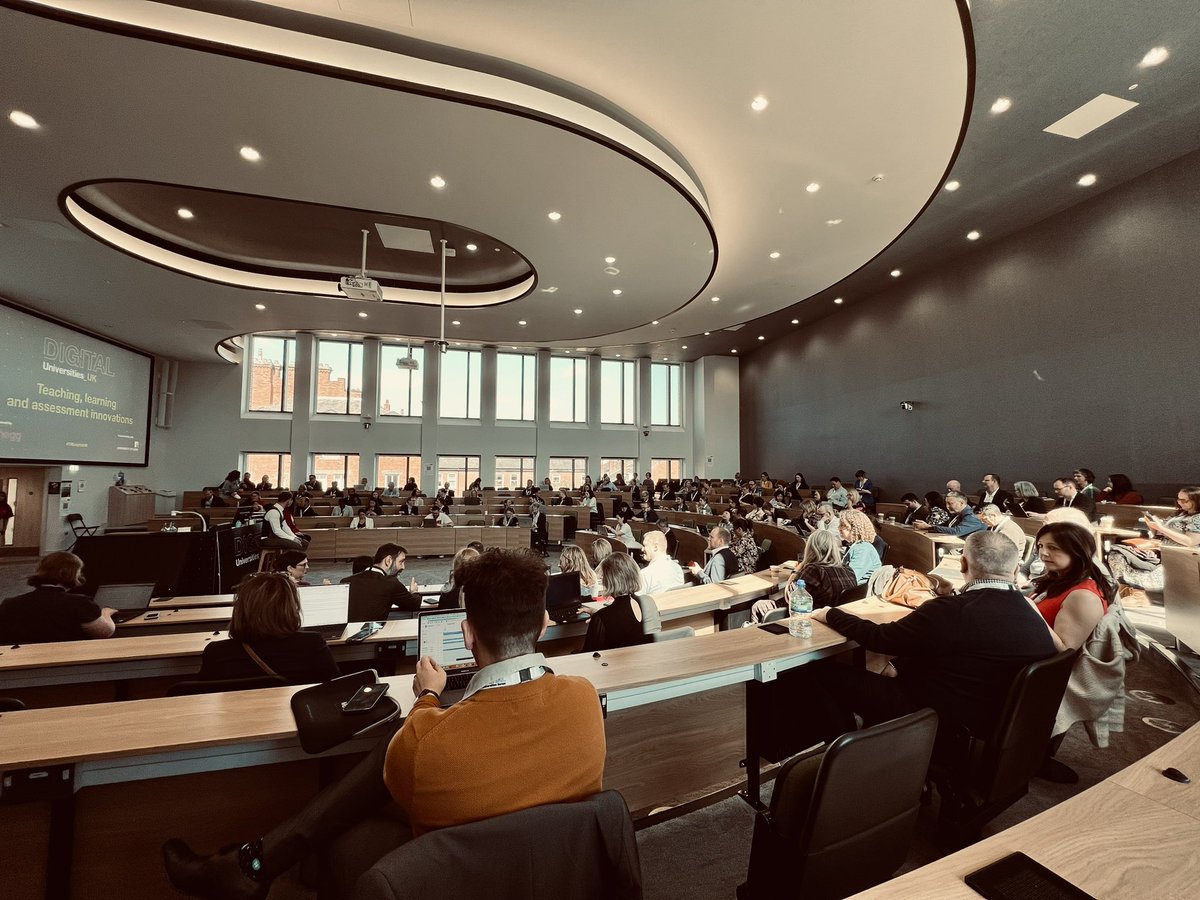 Pleased to be at #THEdigitalUK Digital Universities conference <a href="/UniversityLeeds/">University of Leeds</a> — really looking forward to representing <a href="/UniPortCT/">Creative Technologies</a> <a href="/UniPortCCI/">Faculty of CCI, UoP</a> on a panel with some great academics including <a href="/fwild/">َ</a> <a href="/faisalmushtaq/">Faisal Mushtaq</a>