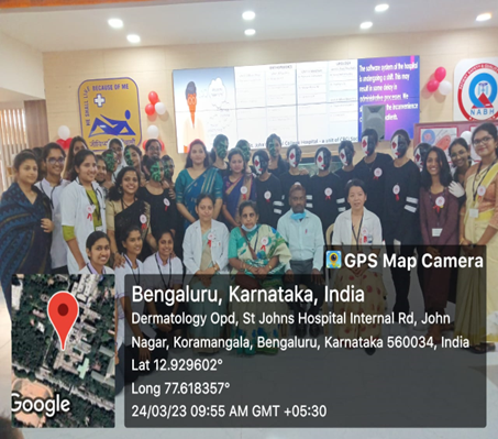StJohns_Blr's tweet photo. #SJCON #NursingStudents II BSc conducted a health education program on March 24th on occasion of #WorldTBDay at #SJMCH #OPDFoyer
Theme: #YesWeCanEndTB
#ChiefGuest: Dr Priya Ramachandran, HOD #ChestMedicine #SJMCH
Program began with #PrayerSong
Attended by @StJohns_Blr EC Members https://t.co/fFWKRgtPtl