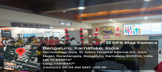 StJohns_Blr's tweet photo. #SJCON #NursingStudents II BSc conducted a health education program on March 24th on occasion of #WorldTBDay at #SJMCH #OPDFoyer
Theme: #YesWeCanEndTB
#ChiefGuest: Dr Priya Ramachandran, HOD #ChestMedicine #SJMCH
Program began with #PrayerSong
Attended by @StJohns_Blr EC Members https://t.co/fFWKRgtPtl