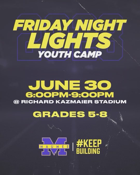 Join us this Summer at our (incoming) 5th-8th grade Youth Camp on June 30th! Information is provided in the link below! 
#KeepBuilding 
docs.google.com/forms/d/e/1FAI…