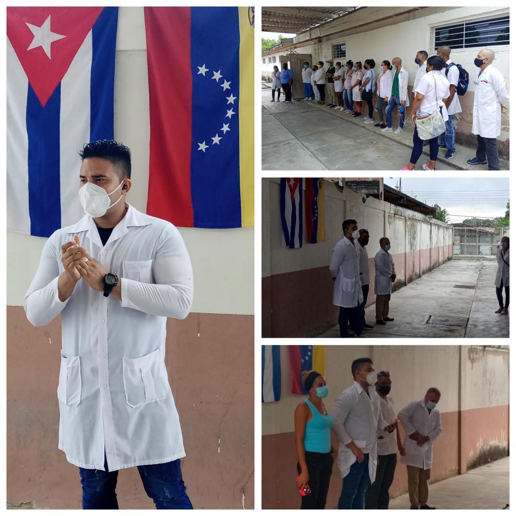 EstadoSanta's tweet photo. Matutino especial CDI Santa Eduviges. #CubaPorLaVida
#60AñosSalvandoVidas
#CubaCoopera
@cubacooperaven
@CubaMir_Ven https://t.co/A3klqlc3w0