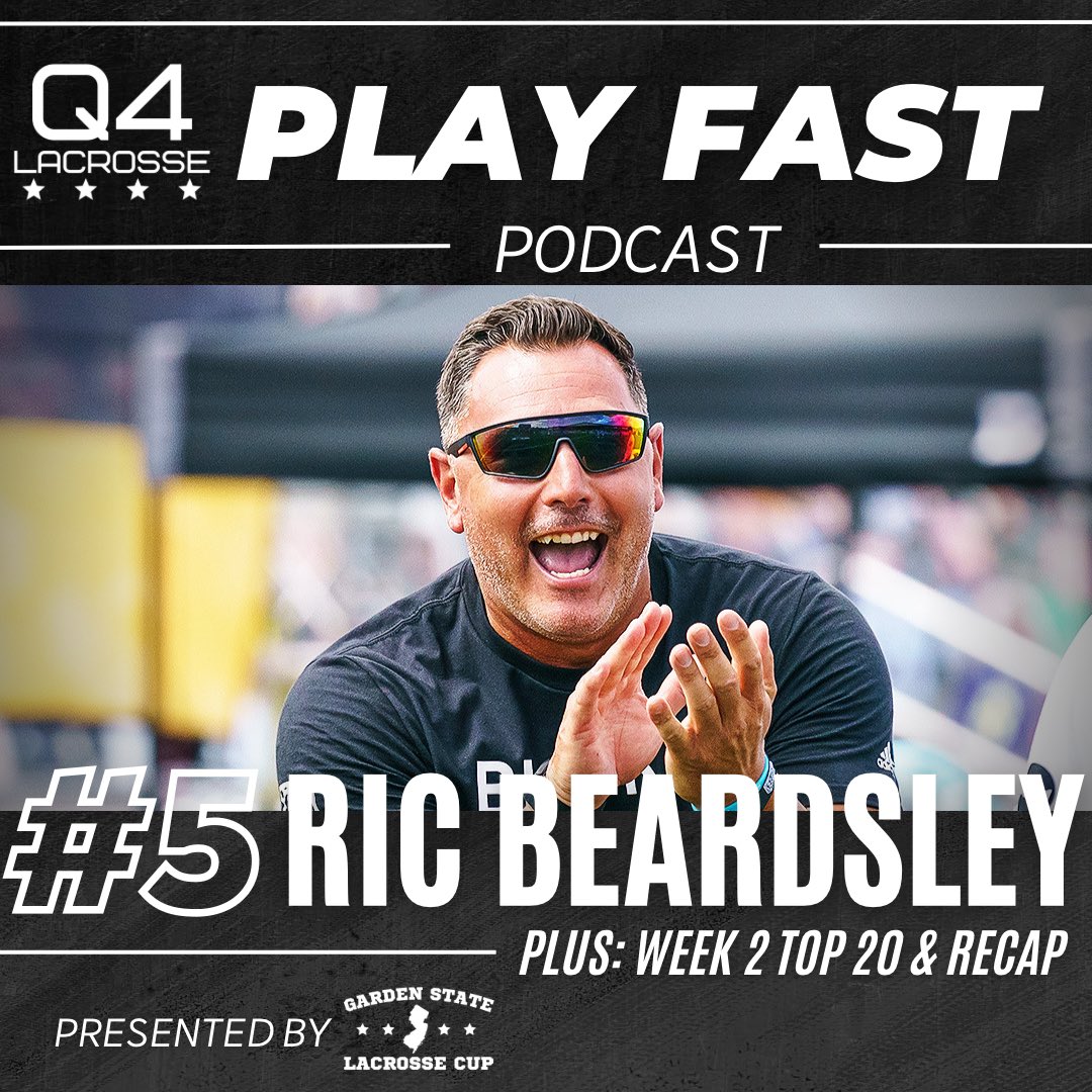 Great convo with the legend himself <a href="/unclerickybeast/">Ric Beardsley ⭐️⭐️⭐️⭐️⭐️</a>!! Check it out on Spotify, Apple Podcasts, or at q4lacrosse.com/playfast