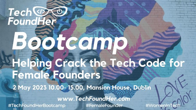 DCCEconDev's tweet image. 📣 Spaces are filling up quickly for the #TechFoundHer Bootcamp on the 2nd of May. Don&apos;t miss out on your chance to attend workshops, panels, Q&amp;amp;As, and more!

For more info, click here: techfoundher.com #TechFoundHerBootcamp