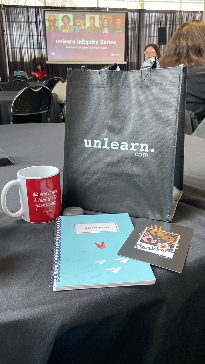 Finally—an in person conference!

Looking forward to unlearning.
#unlearn #antiracisteducation