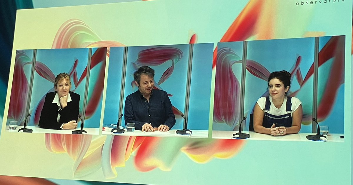 labordeolivier's tweet image. Nice talk about #AI #GenAI and its impacts on society by @AmandaSthers &amp;amp; @Aurelie_JEAN at #netexplo!

@sebbourguignon @enilev @Khulood_Almani @tobiaskintzel @CurieuxExplorer @JeroenBartelse @FrRonconi @NevilleGaunt @chidambara09 @mikeflache @AlbertoEMachado @PawlowskiMario