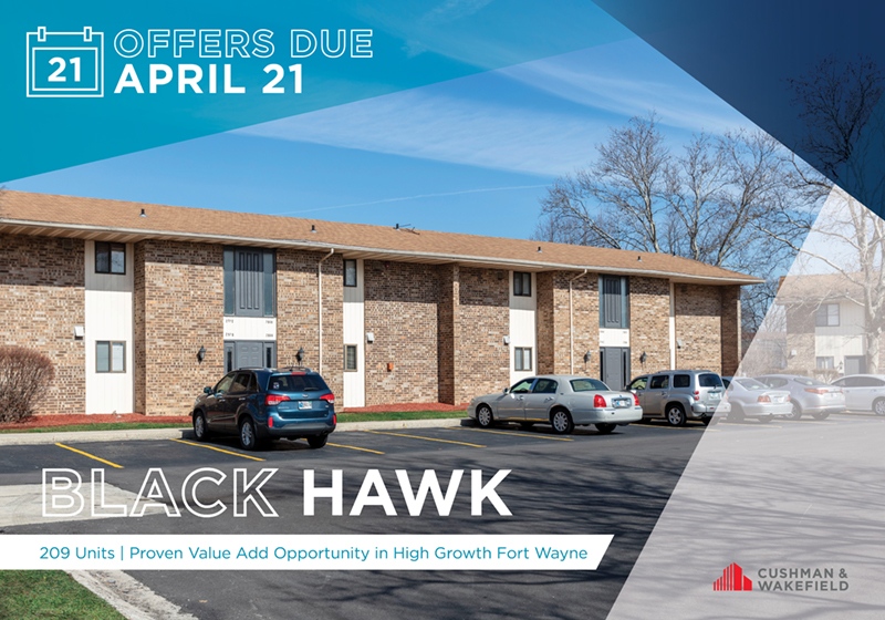 INMultiTeam's tweet image. REMINDER: OFFERS DUE ON FRIDAY, APRIL 21 

Proven Value Add in High Growth Fort Wayne, IN | 209 Units
multifamily.cushwake.com/Listings/30390

#Multifamily #MultifamilyInvesting #ApartmentInvesting #FortWayneMultifamily #IndianaMultifamily #MidwestMultifamily #Multihousing #CRE