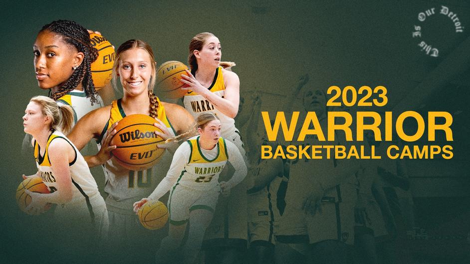 #WarriorWBB:  Women's Basketball To Host Three One-Day Camps in June

bit.ly/3GWNPiL

#ThisIsOurDetroit