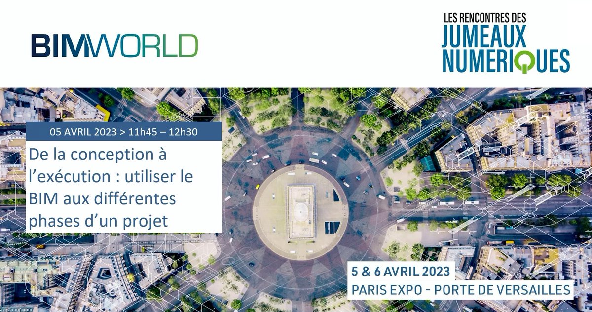 De la conception à l'exécution : utiliser le BIM aux différentes phases d'un projet 🎯

C'est le sujet de cette conférence, filmée à #BIMWorld2023, abordant les différentes visions des intervenants (merci à eux !). 🔍

👉 Suivez-nous pour + de replays 😉

vimeo.com/817573558
