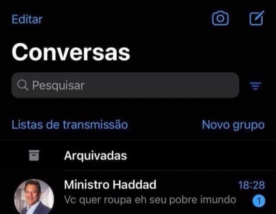 salomaowill's tweet photo. @siteptbr LULA coloque o Haddad no seu devido lugar https://t.co/2xePfT6LHQ