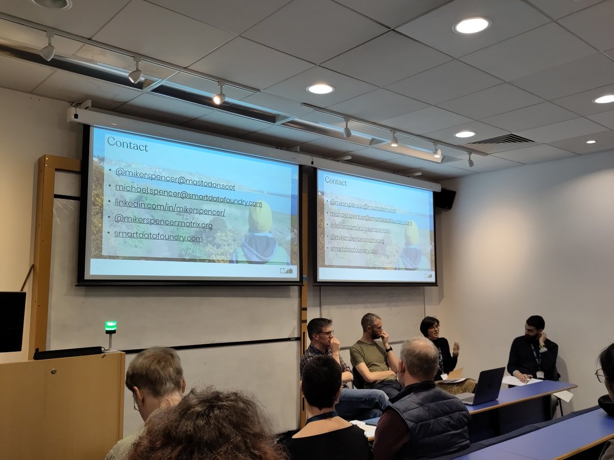 #GISRUK2023 ECR Session Started! Being involved in organizing it has been such a formative experience- and it's so nice to see the result of what we've been doing