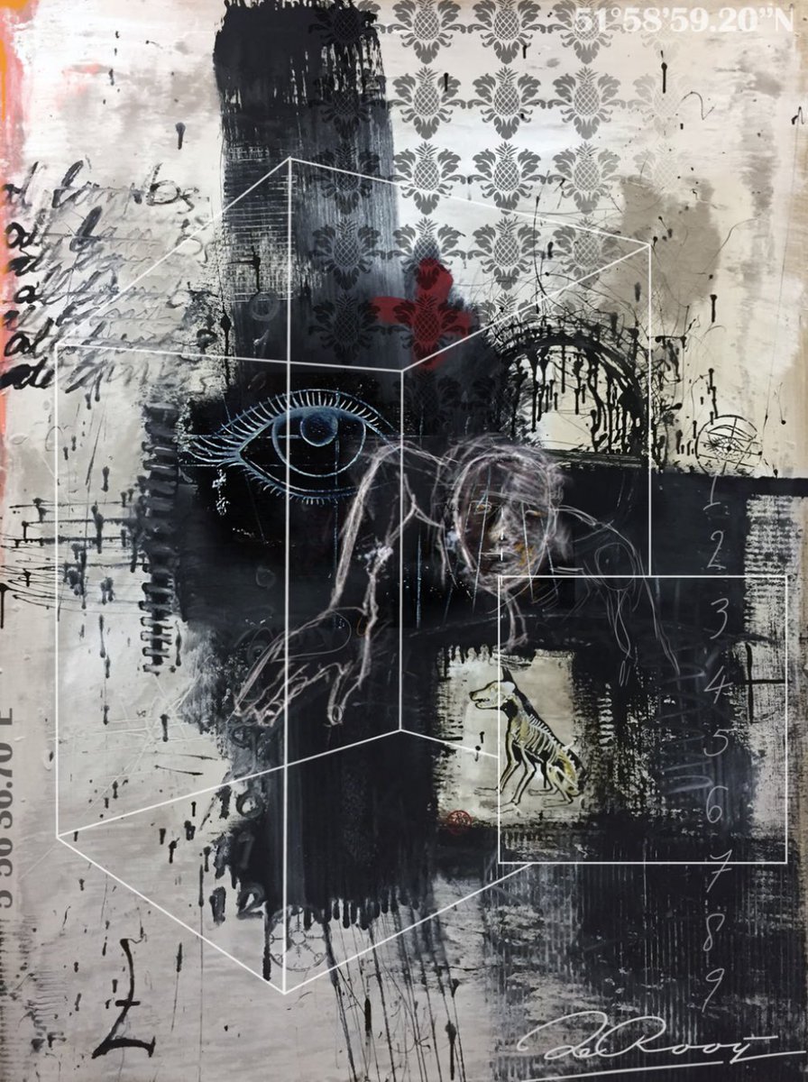 PhilipdeRooij's tweet photo. Painting as NFT for sale, don’t miss out 😉 https://t.co/QhcoHPNNEp