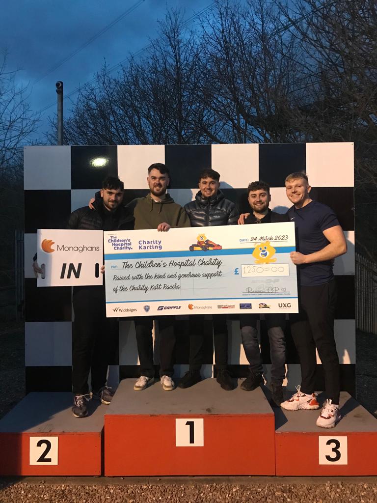 Alongside other fantastic local businesses, we recently attended a charity karting event in aid of <a href="/SheffChildrens/">Sheffield Children's</a>, raising £1,250 in total! Thank you to all for a great event!