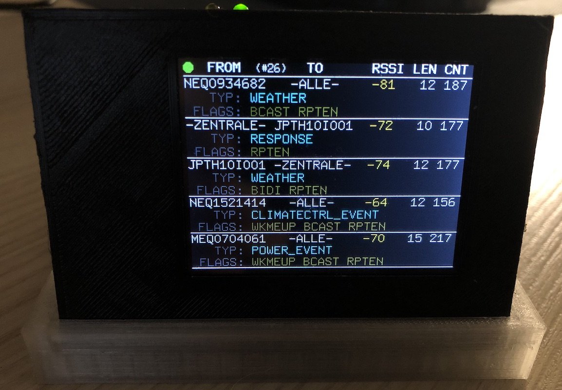 giammaiot2's tweet photo. AskSinAnalyzer by jp112sdl
https://t.co/1CsPvQGXsx
The radio telegram decoder for use in HomeMatic environments
#SoftwareDefinedRadio #SDR
#HomeMatic #HomeMaticIP https://t.co/wTTUb4dlvQ