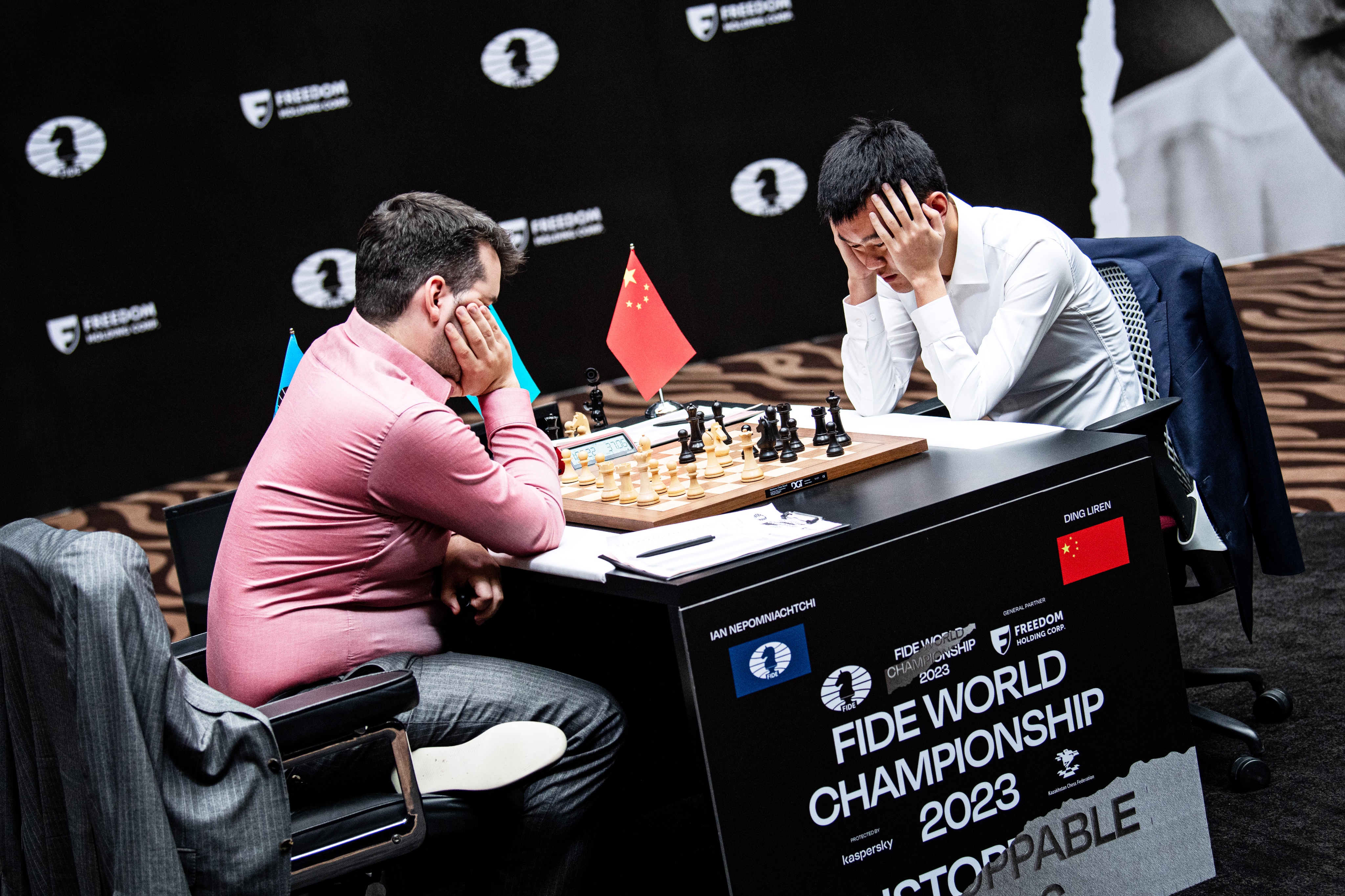 International Chess Federation on X: Game 7: Ian Nepomniachtchi - Ding  Liren 1-0 #NepoDing