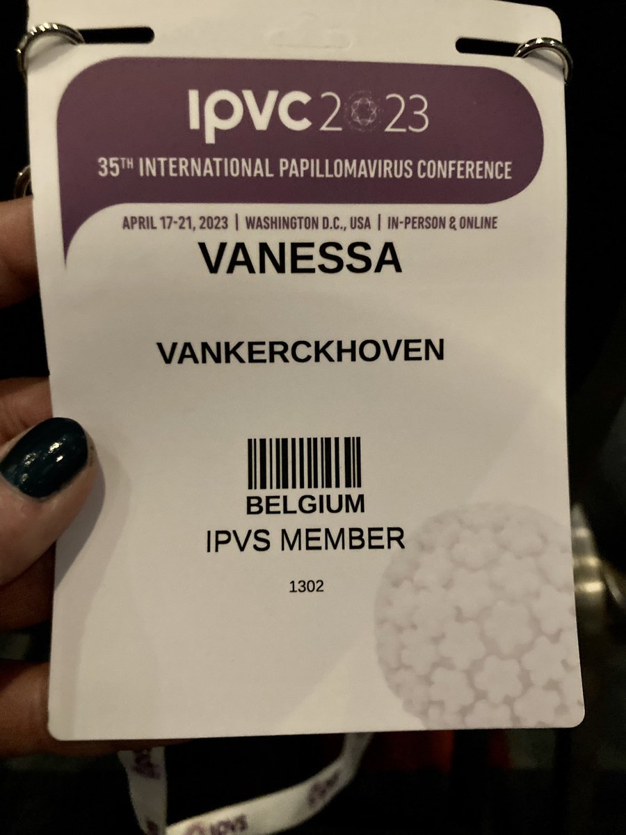 Attending #ipvc2023 
Looking forward to fruitful days representing @Idevax1 and learning more about #hpv #vaccines in the battle against hpv-related cancers