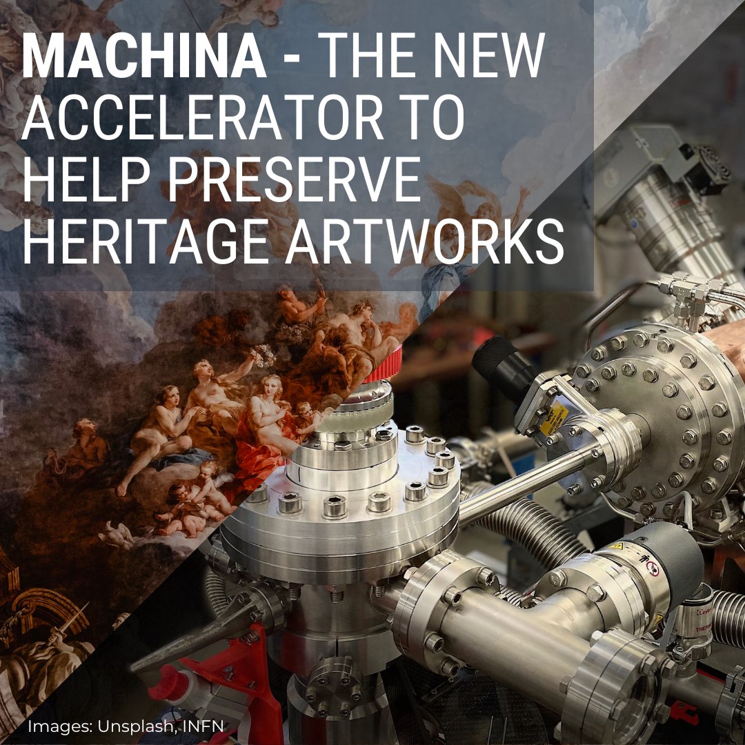CERN's tweet photo. On this #WorldHeritageDay, discover how CERN and @INFN_ have developed an accelerator designed for the analysis of historical artefacts and artworks.
Learn more: https://t.co/mWjhdX4zVd
#CERNKT #art #culture https://t.co/6CWiHeb8ka