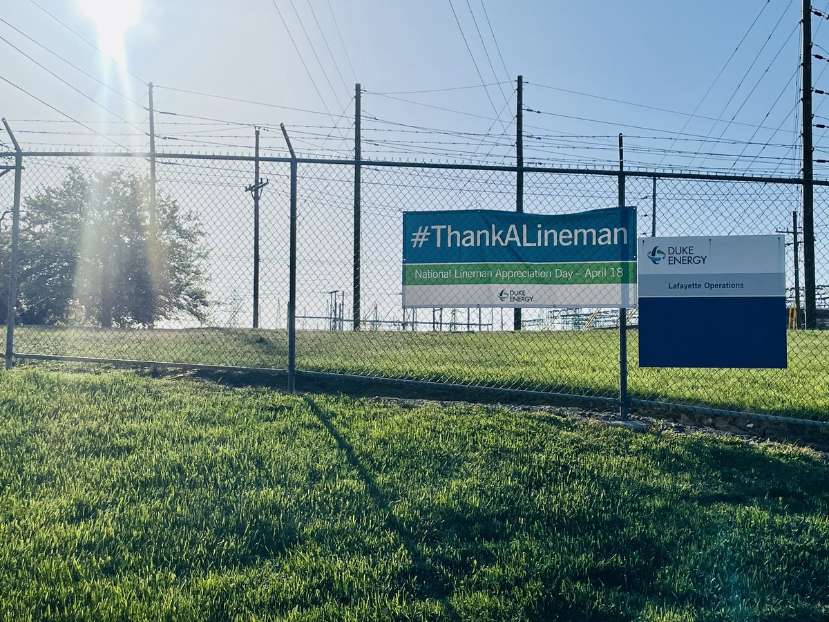 Make sure to #ThankALineworker today as we celebrate National Lineman Appreciation Day. Thank you to the men & women powering our communities & keeping the lights on ⚡️💡