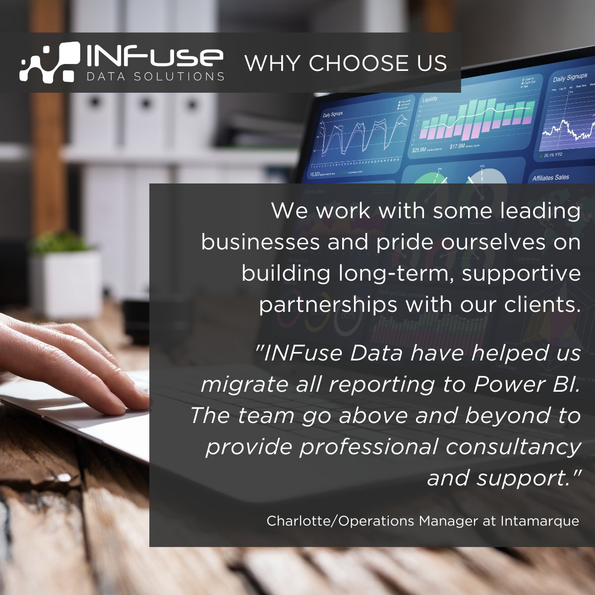 INFuse_Data's tweet image. Welcome to INFuse Data Solutions, a Chester based Analytics &amp;amp; Reporting Consultancy. Learn more about who we are, what we do &amp;amp; how you can contact us.
#dataanalytics #datamigration #reportingtools #PowerBI #businessintelligence #dataengineering #chester #northwest #chestertweets