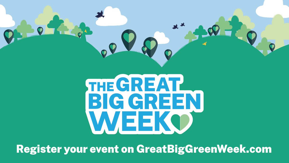 Have an event planned for the #GreatBigGreenWeek? 💚

Make sure to add it to greatbiggreenweek.com so people in your local area can find it. Adding your event to the website will help you be part of this nationwide celebration of action to tackle climate change!