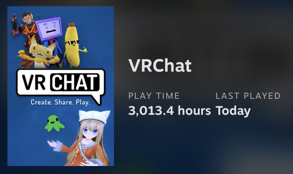 Every day something interesting, friends, parties, I don't regret spending time in the vrchat.