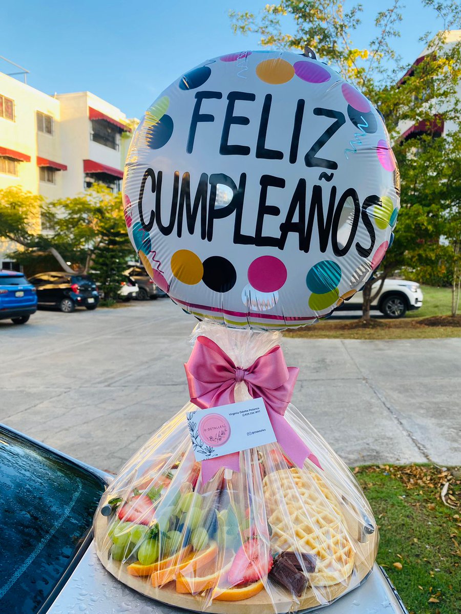 Odetalles2's tweet photo. Feliz cumpleaños 🥳🥳

Y tu que prefieres mermelada o mantequilla de maní?? 🤤🤤🤤

Para encargos máximo 24 horas de anticipación 📲 8293361877

#Odetalles #bandeja #cumpleaños #todaocacion #desayuno #cafe #santodomingo #chocolate #regalaamor #sorpresas #buenasnoches https://t.co/tTiaVsqY1l