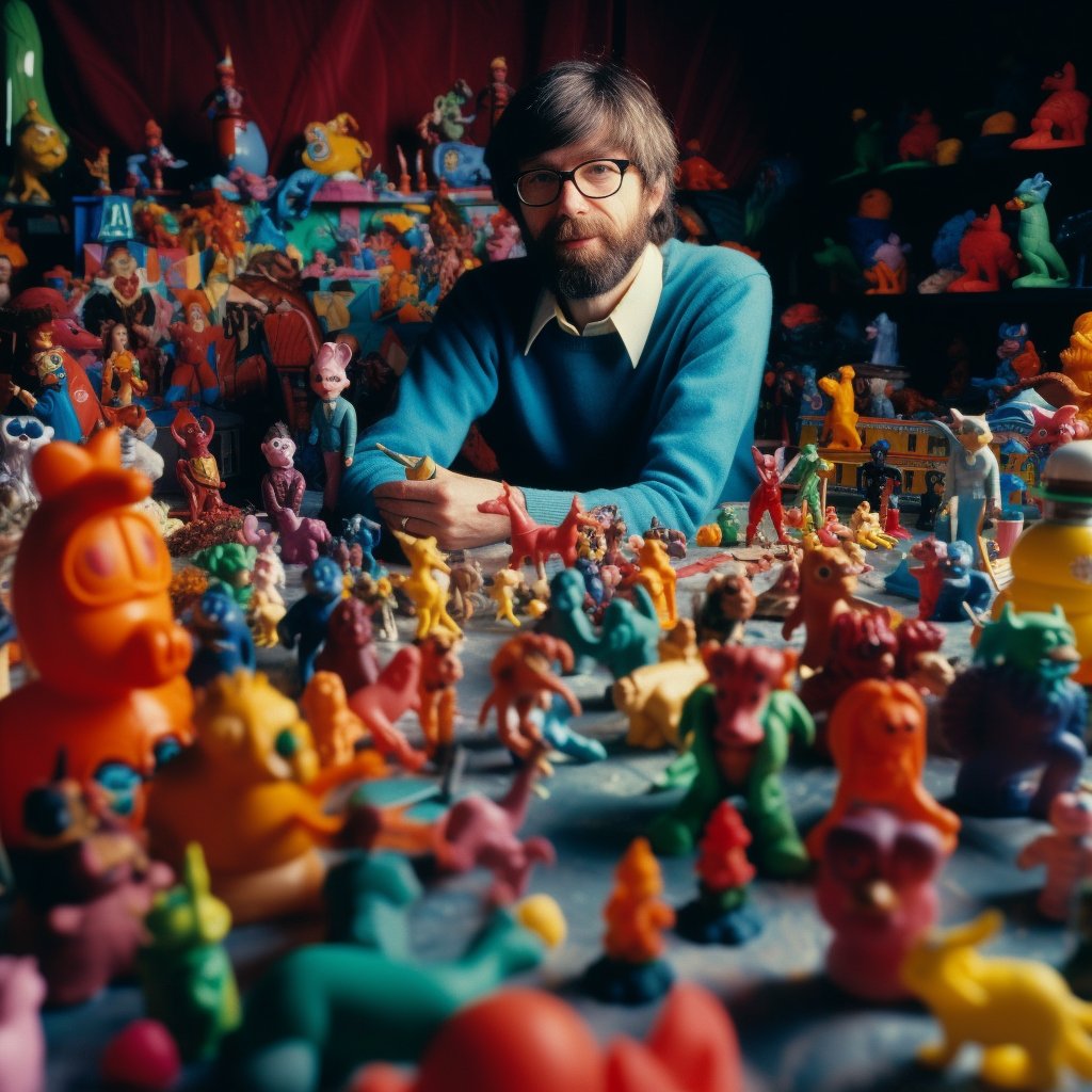 stefanoboski's tweet photo. Colourful characters' curious curated collections, crafted computationally. #aiart #artificialintelligence #midjourney https://t.co/pwF49B8ulE