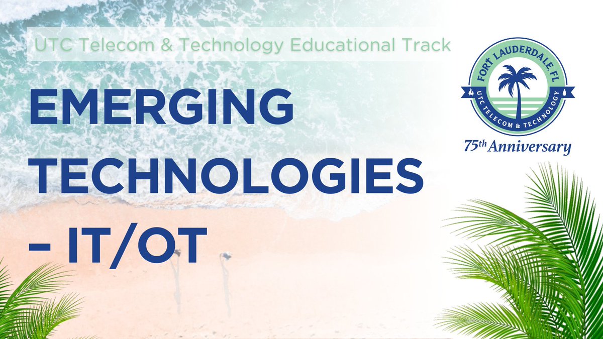 Take advantage of the annual conference's specialized tracks and get the most out of your experience! Our Emerging Technologies - IT/OT track covers all things grid reliability, your perfect tool to explore innovative technologies. #UTCTNT23

Learn more: loom.ly/MMkGYmY