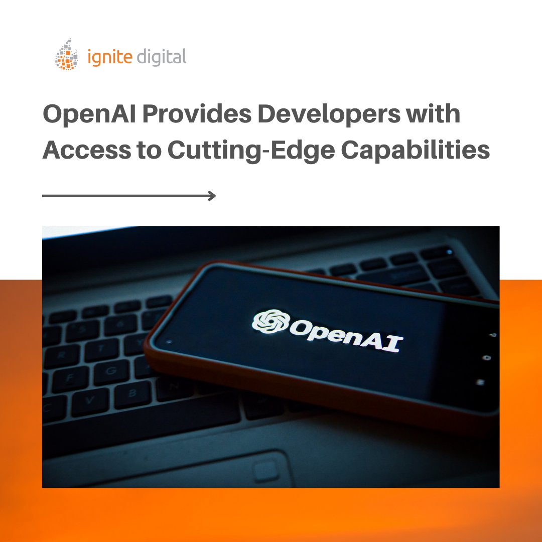 IgniteDigitalCa's tweet image. BIG NEWS!
OpenAI has announced new cost reductions to ChatGPT and Whisper models to provide developers with an affordable way to access their cutting-edge capabilities.
Read more about it ➡️
#ChatGPT #OpenAI #WhisperAPI
