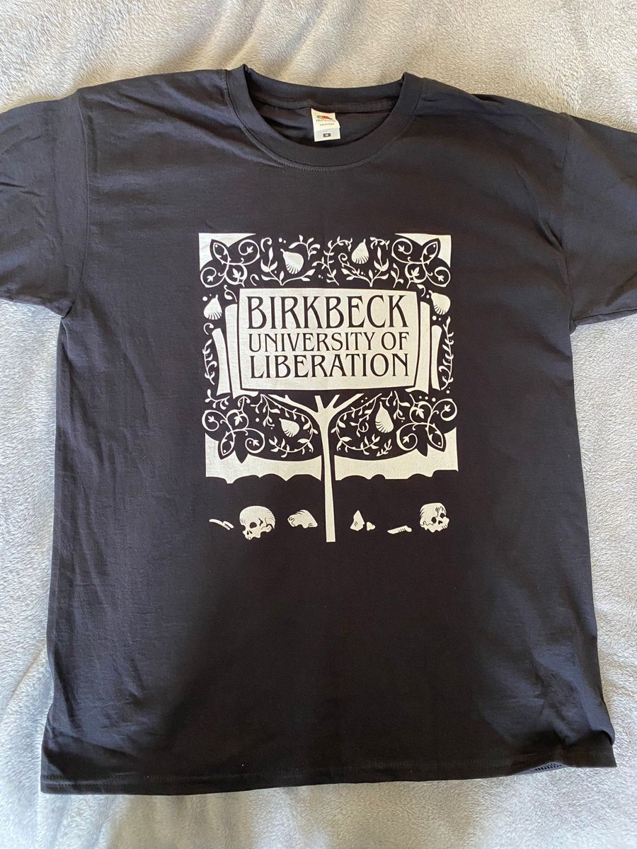 We're delighted to announce the launch of a limited edition 'Birkbeck, University of Liberation' t-shirt! All proceeds go to UCU/Unison strike funds, as we continue to fight for fair wages & decent working conditions at Birkbeck! #SaveBirkbeck
Order here: everpress.com/save-birkbeck