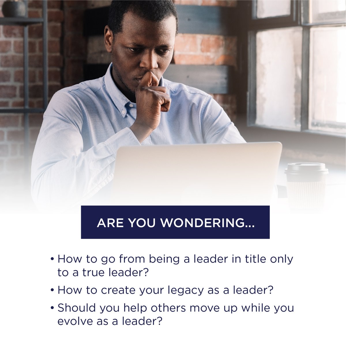 Maxwell_Leaders's tweet photo. To lead well, you must embrace your need for continual improvement. The 5 Levels provides a leadership GPS to help you with your journey. You must know where you are, to know where you’re going.
Registration ENDS TODAY at 5pm EST! https://t.co/RKD0J3TpSw
#5Levels #johncmaxwell https://t.co/rOhqQ9Q8t2