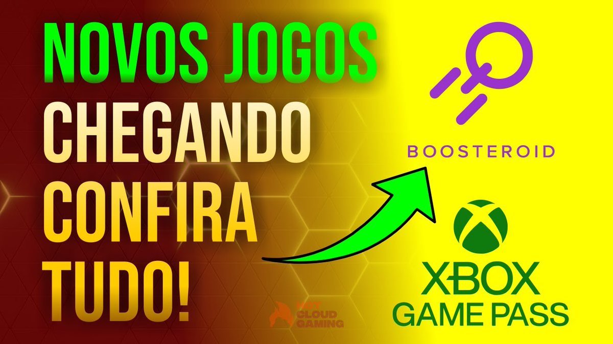 COMEÇOU!!! BOOSTEROID E XBOX - VEJA COMO VAI FUNCIONAR - CLOUD