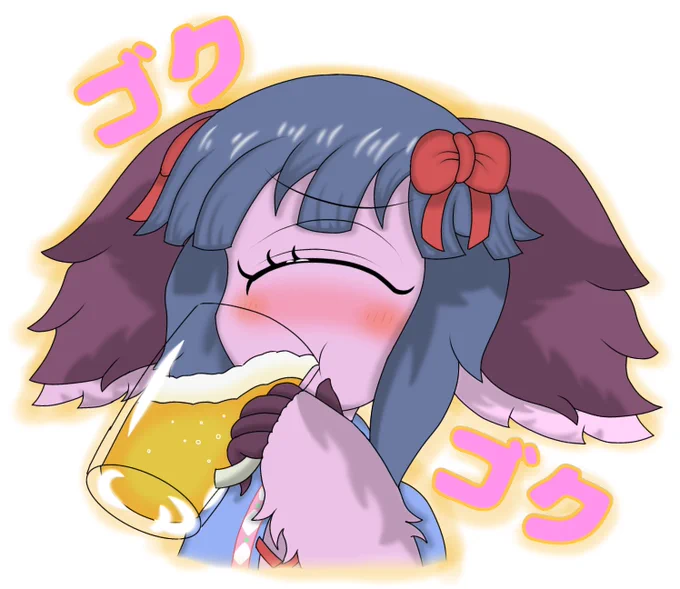 #再掲したらフォロワーが増えるらしい顔真っ赤なパッコヤン 