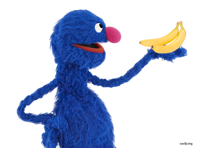 NationalCACFP's tweet photo. Did you know that tomorrow is #NationalBananaDay? Check out this #CACFPCreditable recipe for Grover's Banana Oat Squares, made in partnership with Sesame Street in Communities. Get the recipe at https://t.co/t4o9ttGMWh https://t.co/4tZwrvYQV7