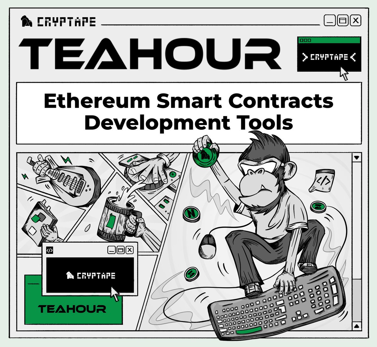 Learned from a #Cryptape engineer in #Teahour how to enhance #Ethereum #smartcontracts development workflow using tools like:
✅REMIX
✅Truffle
✅Waffle
✅Hardhat
✅Ganache

Share your favorite tools🚀