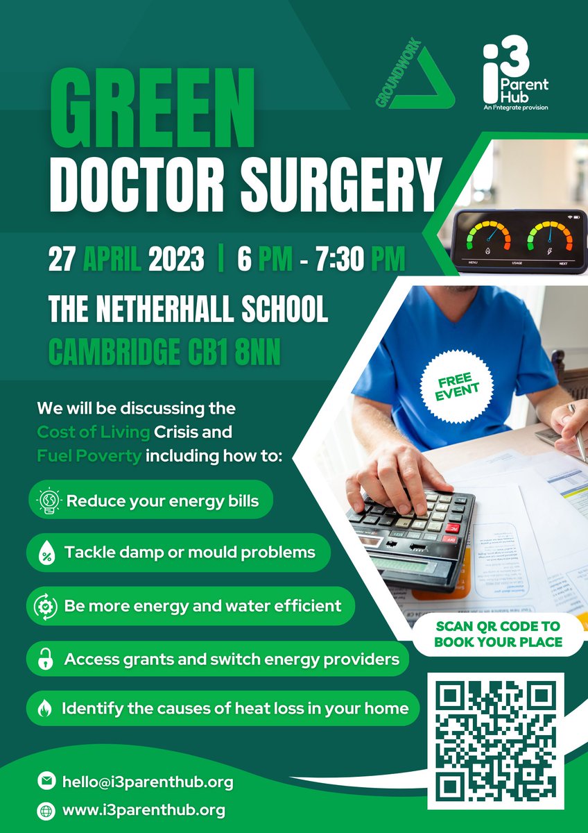 i3parenthub's tweet image. Join our FREE in-person workshop on 27th April and learn how to tackle mould &amp;amp; damp problems efficiently in your home! Pre-registration is essential. 

Book your spot at bit.ly/GreenDoctorSur…

#MouldProblems #EnergyEfficiency #homeimprovement