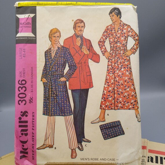 LovedGoodsIowa's tweet image. Vintage Sewing PATTERN McCalls 3036, Mens 1971 etsy.me/40mHlk2 #vintagesewing #retropattern #mccalls3036 #mens1971 #stepbystep @etsymktgtool