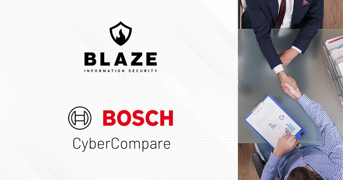 We're pleased to announce that Blaze now a registered provider in Bosch CyberCompare, expanding our pentesting solutions offer in the DACH region.

Learn more about Bosch CyberCompare provider directory: lnkd.in/dZphQqpW