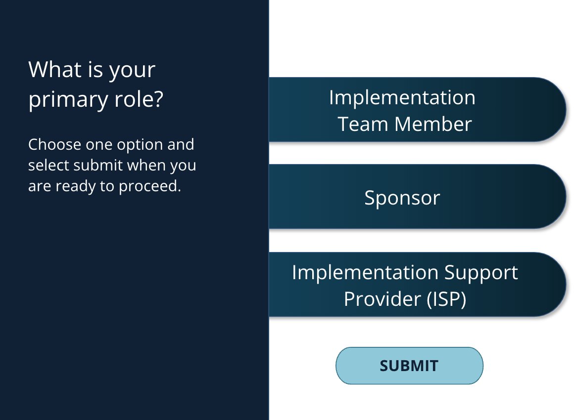 SISEPcenter's tweet photo. #TuesdayTools
The Active Implementation Hub has resources to support #implementation AND your role as an Implementation Support Practitioner. But where do you start? Take this quick quiz to find out: https://t.co/5xoWhPHfSm https://t.co/daDa0R8OX2