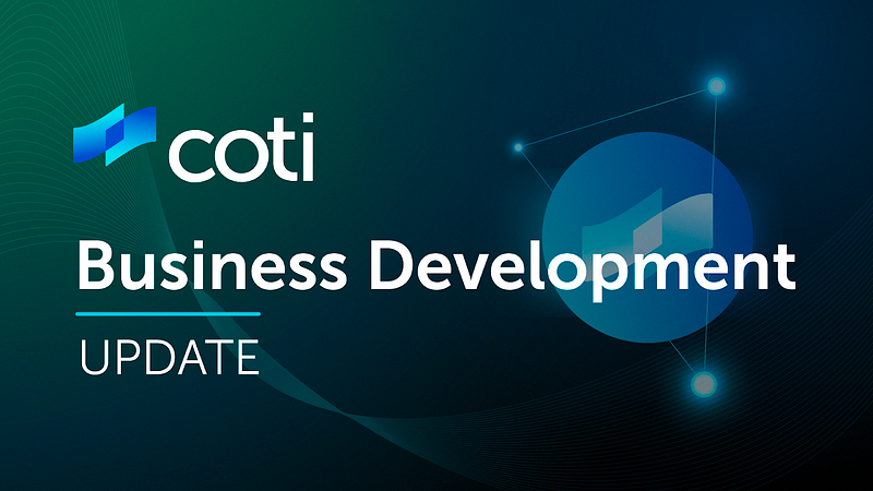 COTInetwork's tweet photo. In a video shared yesterday, COTI’s CEO, Shahaf Bar-Geffen revealed some exciting new partnerships and business opportunities that are currently in discussion. 
In case you missed it, you can read a written summary here: https://t.co/D0RnThKuZ1

$COTI https://t.co/lp88KPLf20