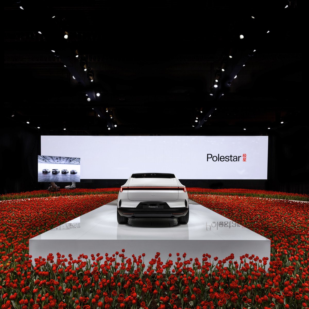 This is #Polestar4. The electric SUV coupé, transformed. Read about why we decided to remove the rear window here: polestar.com/global/news/tr…