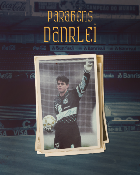 Gremio__EN's tweet photo. One of the greatest! Former goalkeeper Danrlei turns 50 years old! He came up in the youth team, and is one of the most successful athletes in the history of Brazilian soccer. For Grêmio, he won 13 titles: Libertadores, Brasileirão, Copa do Brasil and Gaúchão. Congrats, legend! https://t.co/g5aUJGvIUW