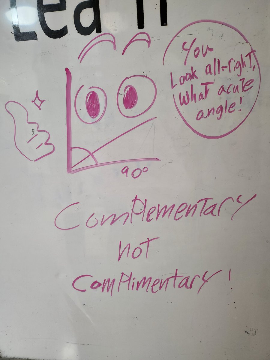 Barkersmath's tweet photo. Student helped me draw my hook board today #fmsteach https://t.co/ePCCaAgDoG