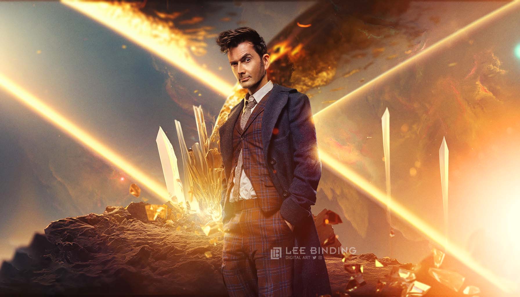 Happy Birthday to our past and current Doctor Who,
David Tennant!  