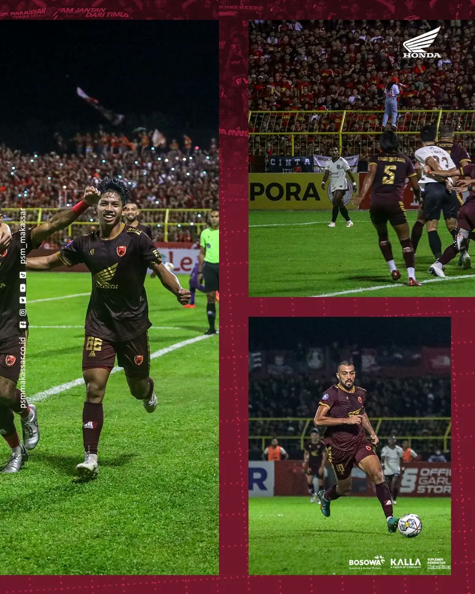 PSM_Makassar's tweet photo. Galeri laga penutup #BRILiga1 musim ini 🏆

#EwakoPSM #PSMJuara https://t.co/IraiX8bIRA