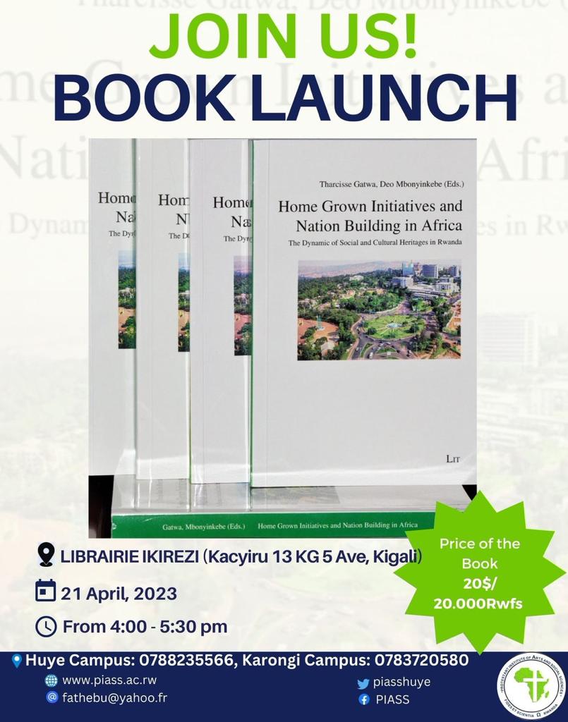 Join us this coming Friday for a book lunch #BooksWorthReading #BookReview #Rwanda #Kigali #ikirezibookshop #visitrwanda