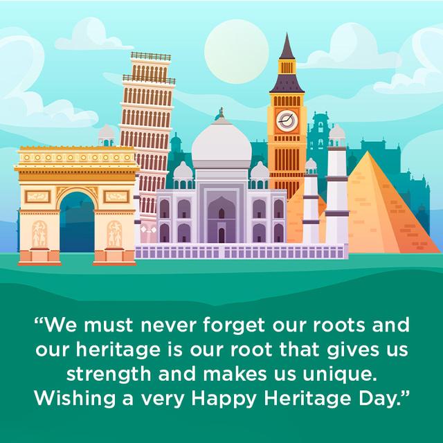 shaakbhaji's tweet photo. The World Heritage Day 2023: 
 This year's theme is "Heritage Changes".
"Our heritage and ideals, our code and standards - the things we live by and teach our children - are preserved or diminished by how freely we exchange ideas and feelings". - Walt Disney!!!
#edutwitter https://t.co/PBnxmA4Tlm