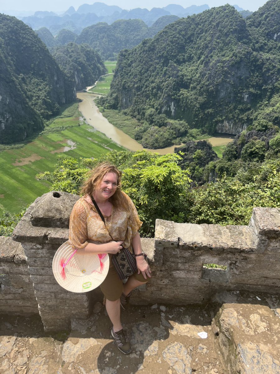 Amazing view on top of Mua Cave Mount, Ninh Binh, #Vietnamtour