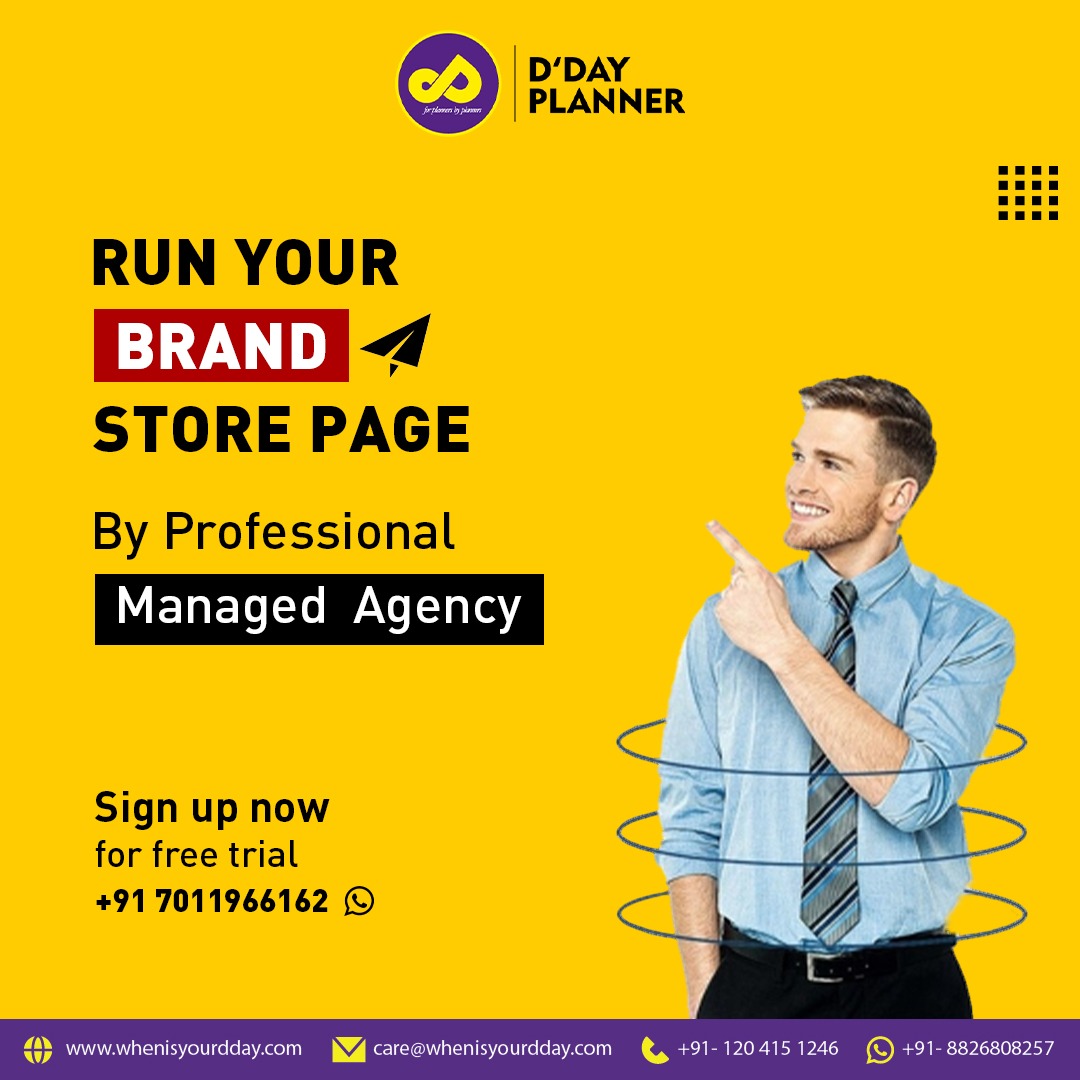 Vistaar_media's tweet photo. Time is money, and we know you don't want to waste either. Let our expert management agency run your brand store page while you focus on what matters most. Sign up for a free trial today! β° WhatsApp 7011966162 #ExpertManagement
#marketingstrategy #ddayplanner #trendingpost https://t.co/wrIQ1pFWbp